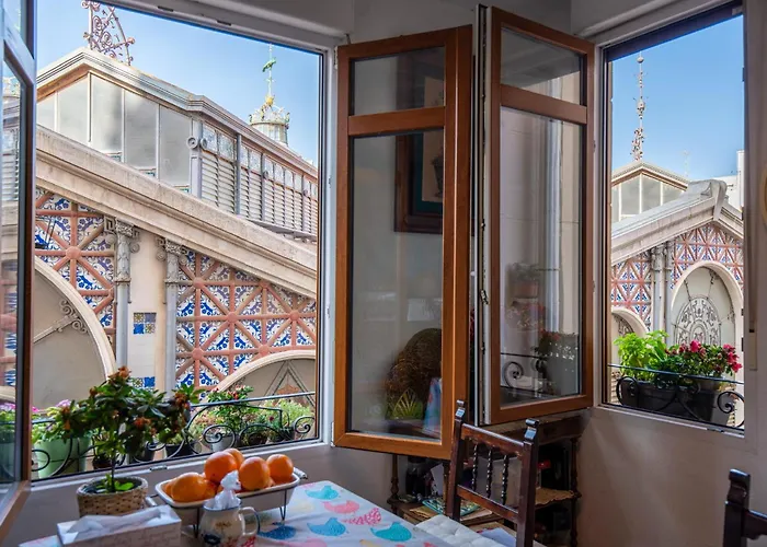 民宿 Mirador 1 Del Mercado - Con Bano Privado En El Centro De La Ciudad Vella 瓦伦西亚